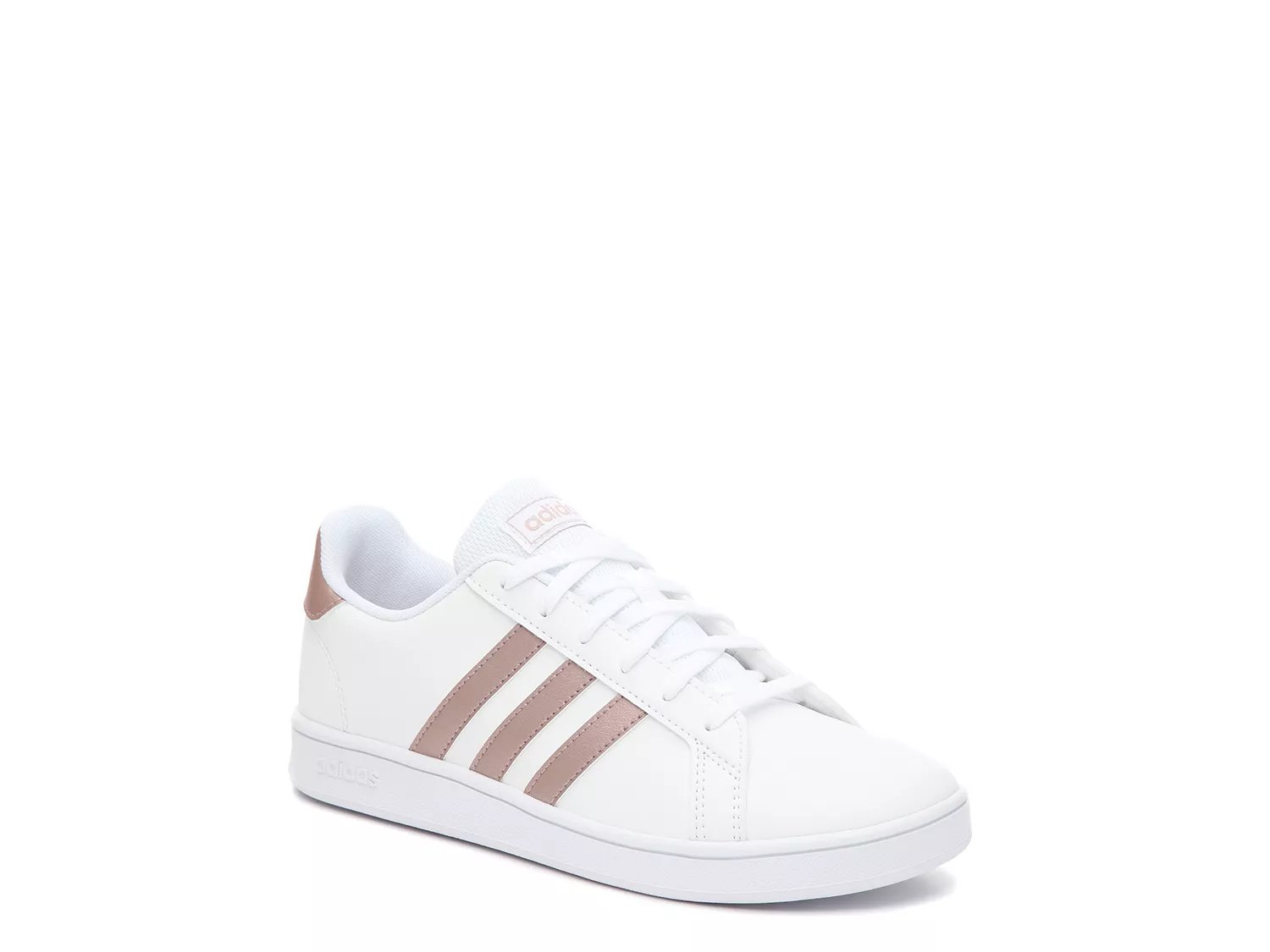 adidas grand court women's rose gold