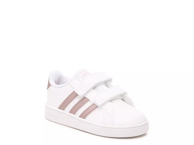 Rose gold adidas kids on sale