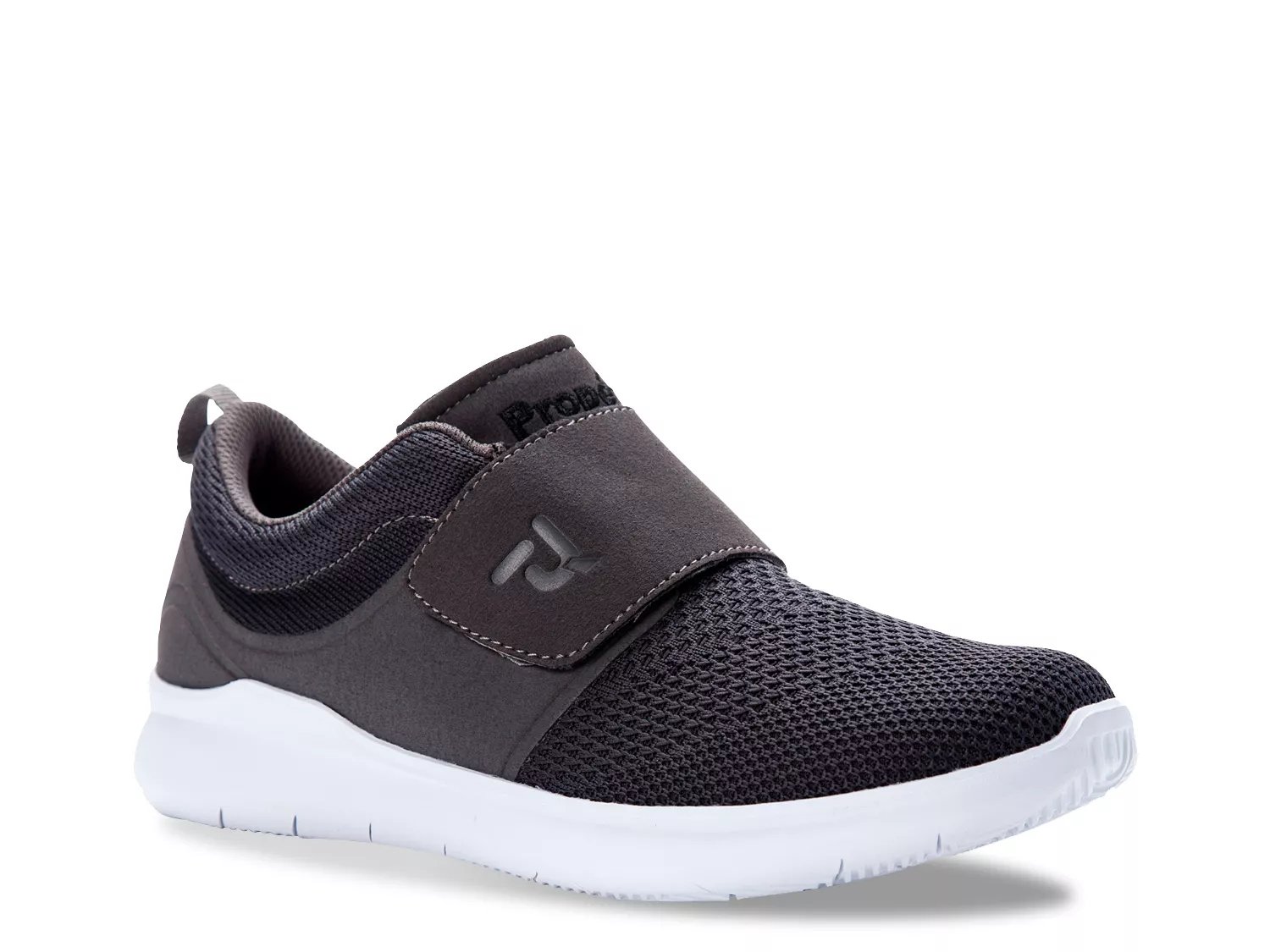 Propet Extra Wide Width Viator Strap SlipOn Walking Shoe | Men's | Grey | Size 9 | Sneakers