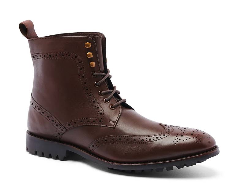 Steve madden gastonn outlet wingtip boot