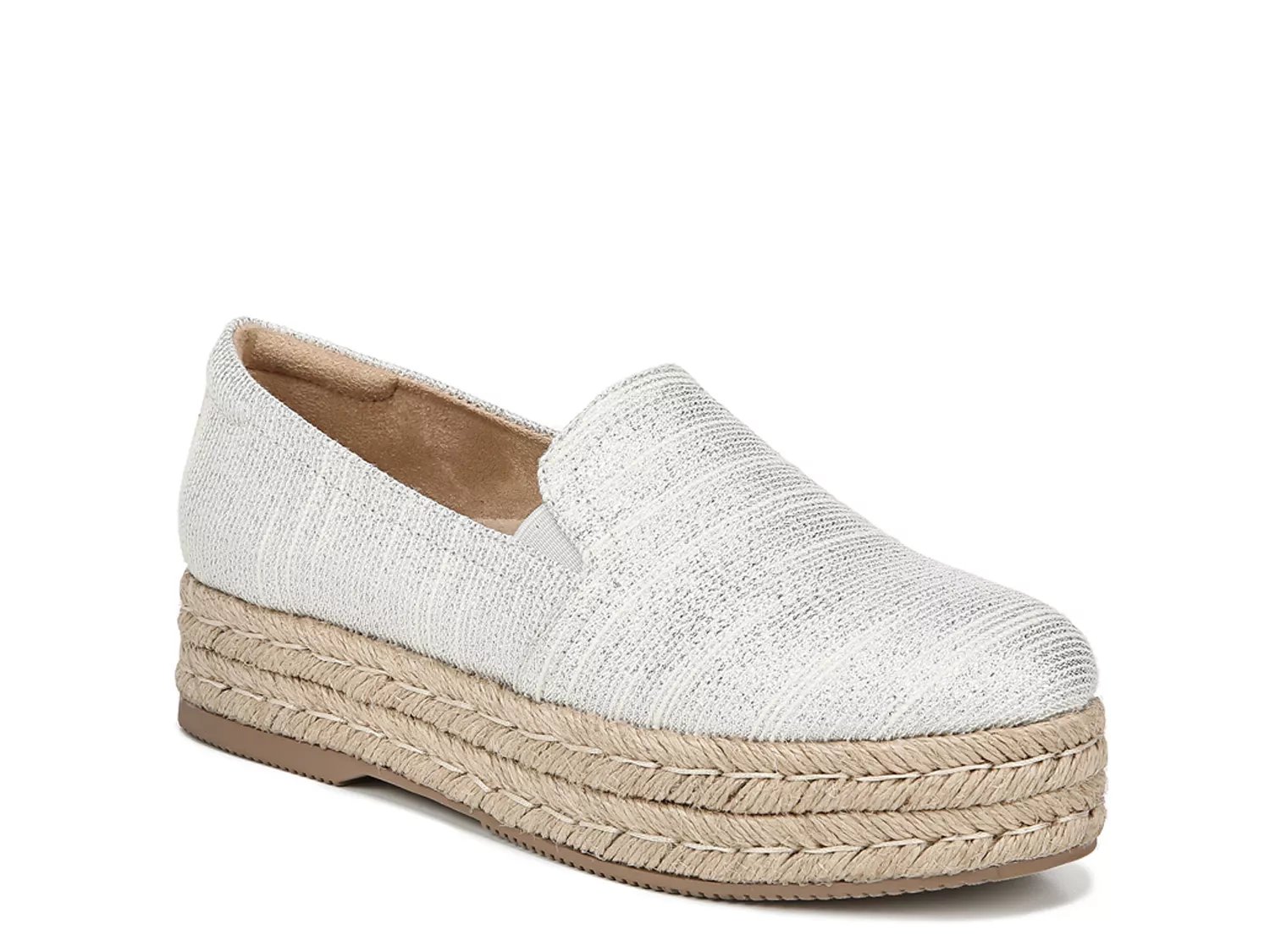 espadrille platform slip on