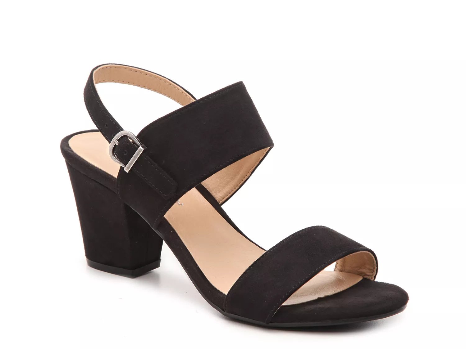 cl by laundry spot on sandal