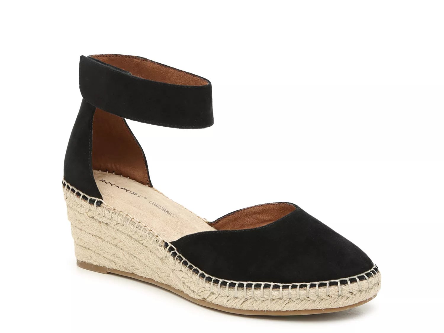 rockport marah espadrille wedge pump