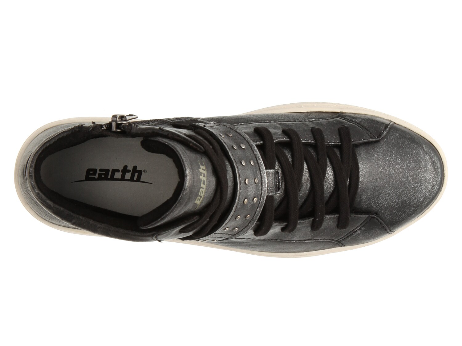 earth zeal high top sneaker