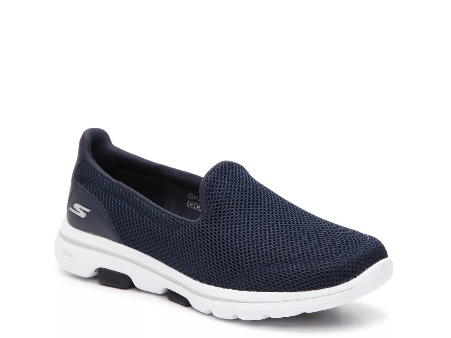 skechers navy go walk 2 shoes