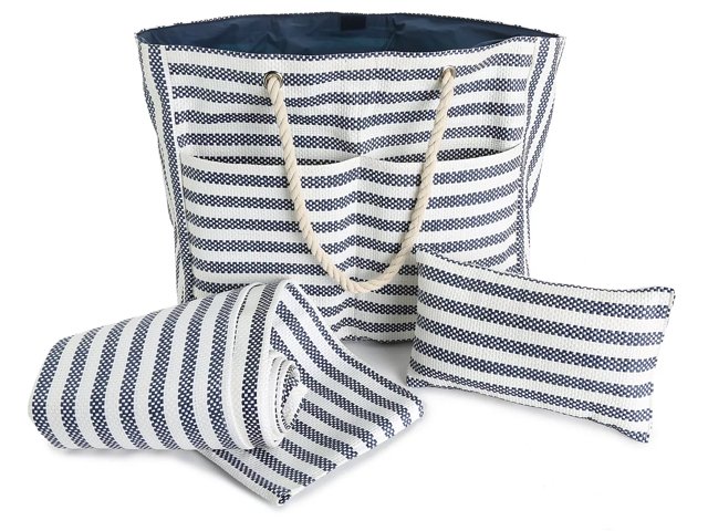 DSW Exclusive Free Beach Tote with Pillow and Mat