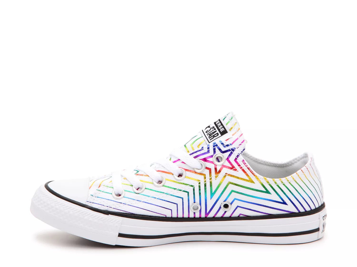 rainbow star converse