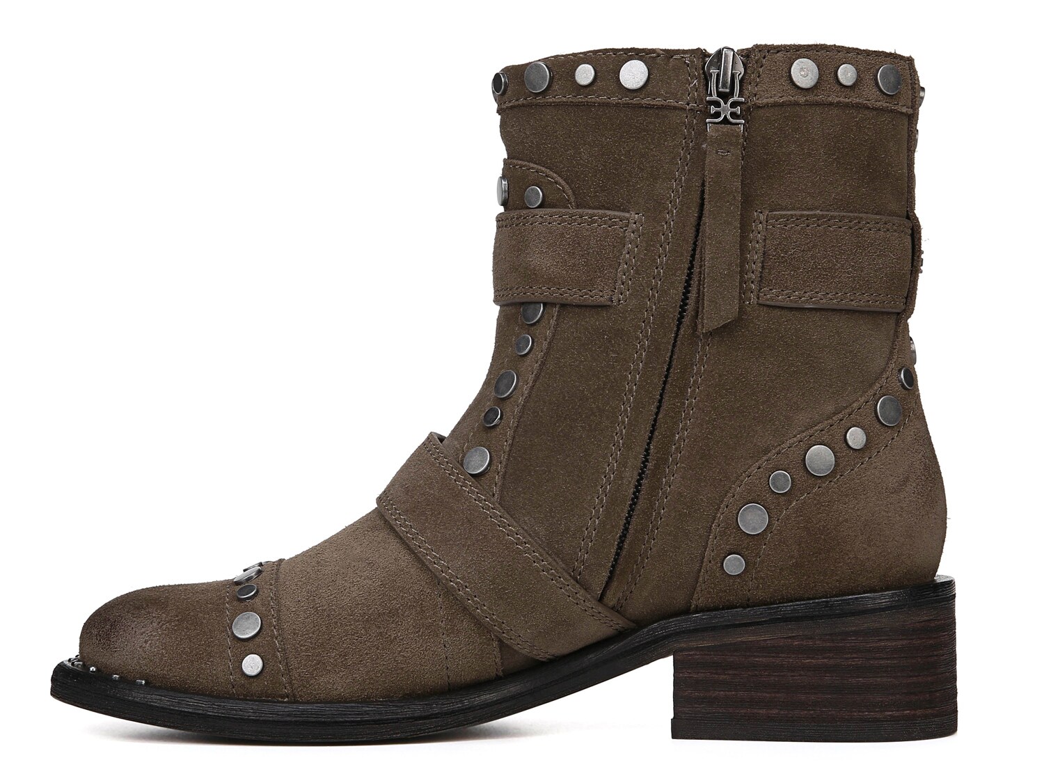 sam edelman drea studded suede booties