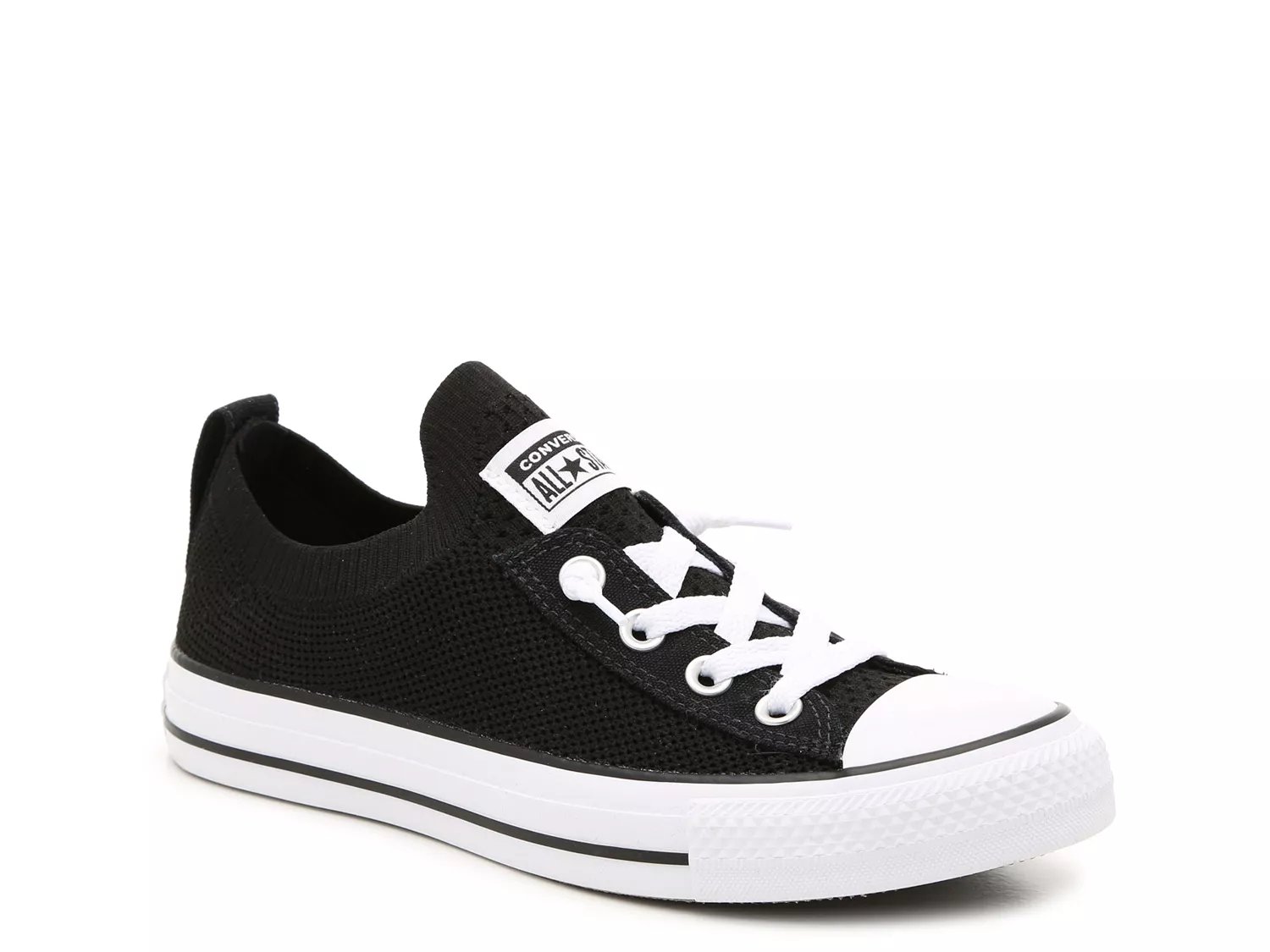 Converse all star slip on black on sale