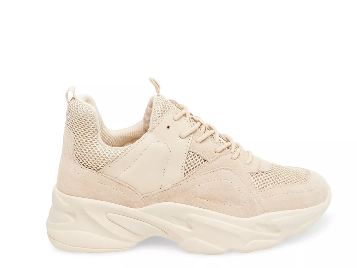 steve madden movement sneaker white