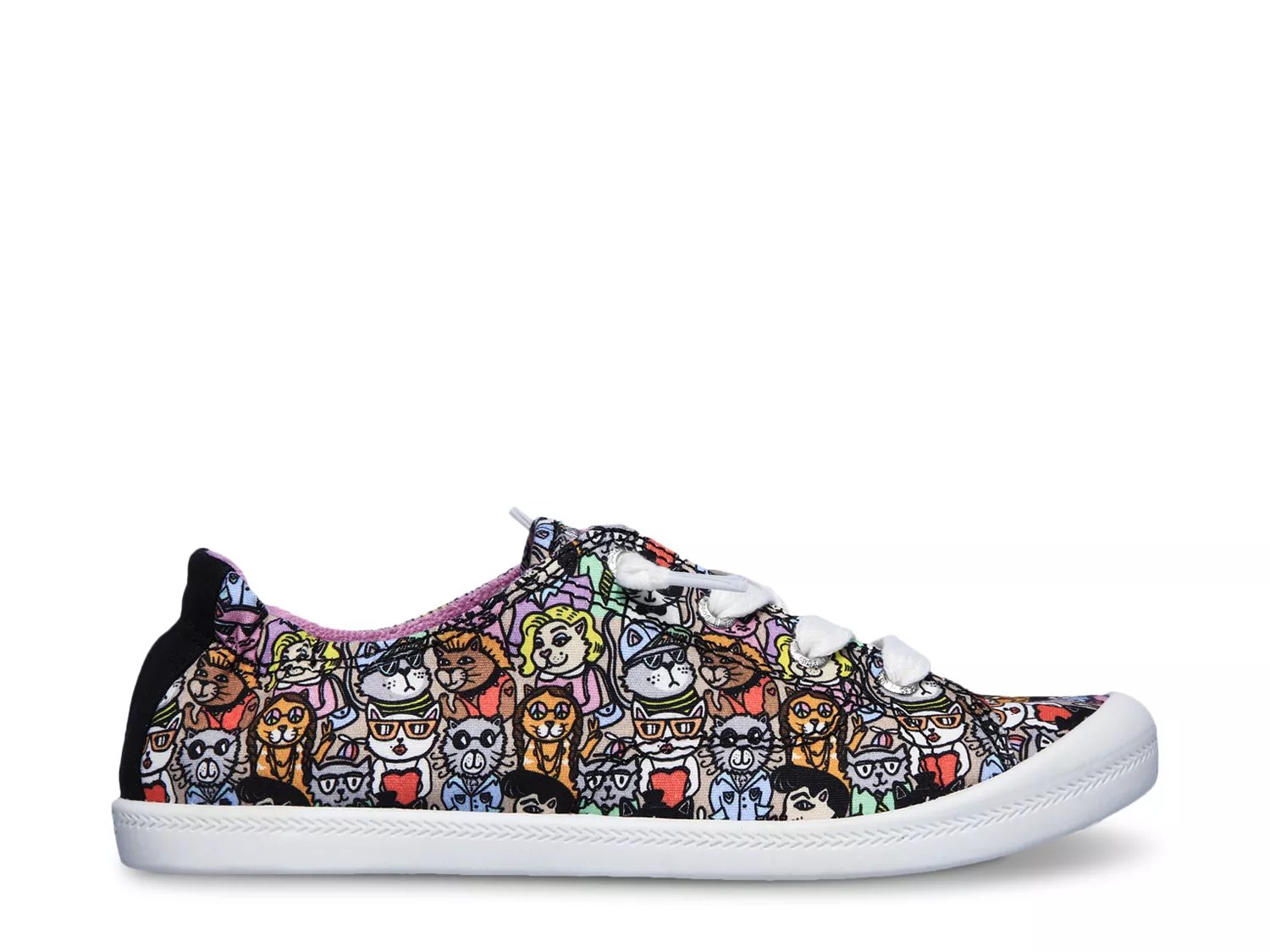 Skechers BOBS Beach Bingo Classy Cat Slip-On Sneaker | DSW