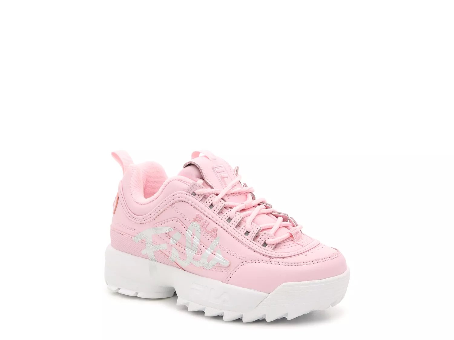 fila disruptor kids pink