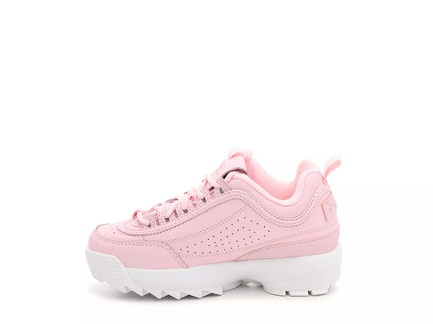 fila disruptor script pink