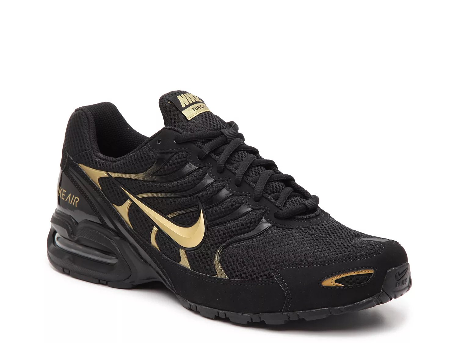 nike torch 4 black and gold