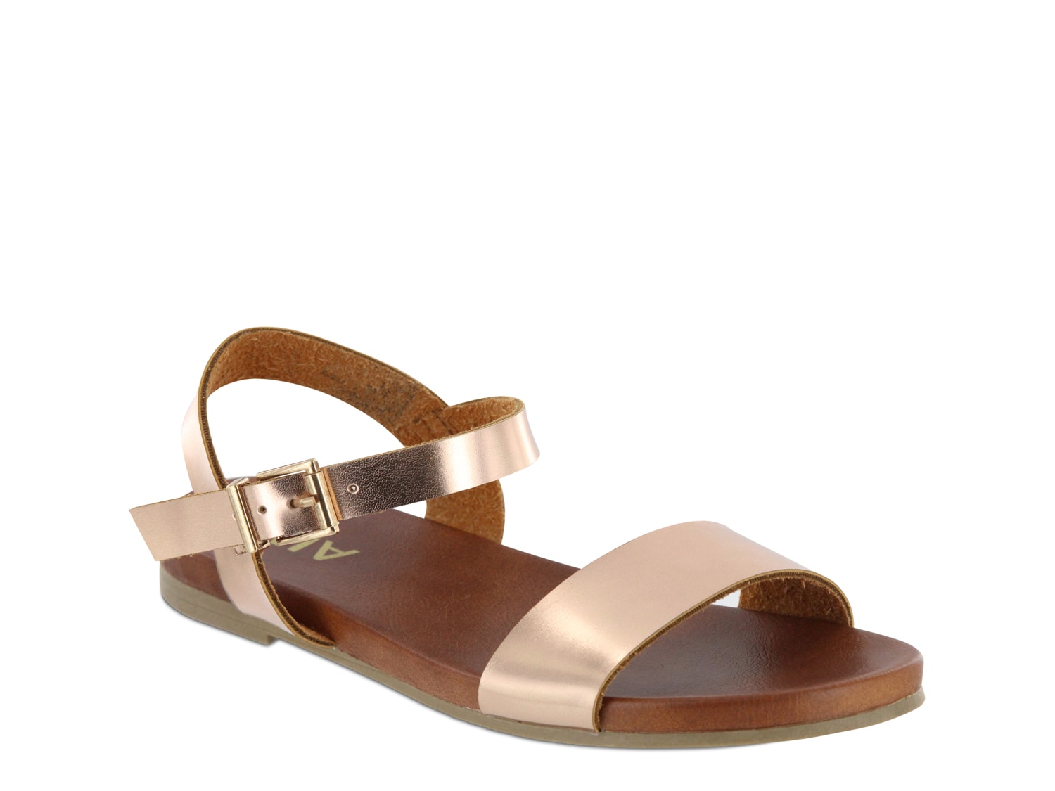 mia piper buckle strap sandal