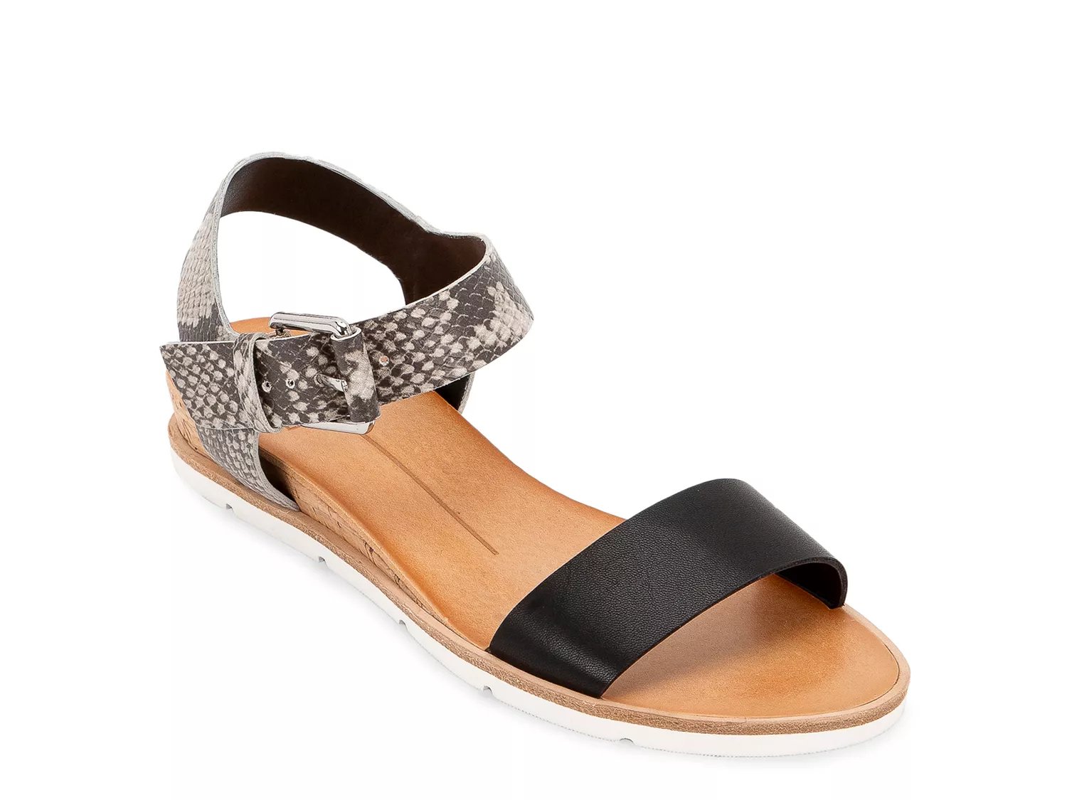 dsw navy wedge sandals