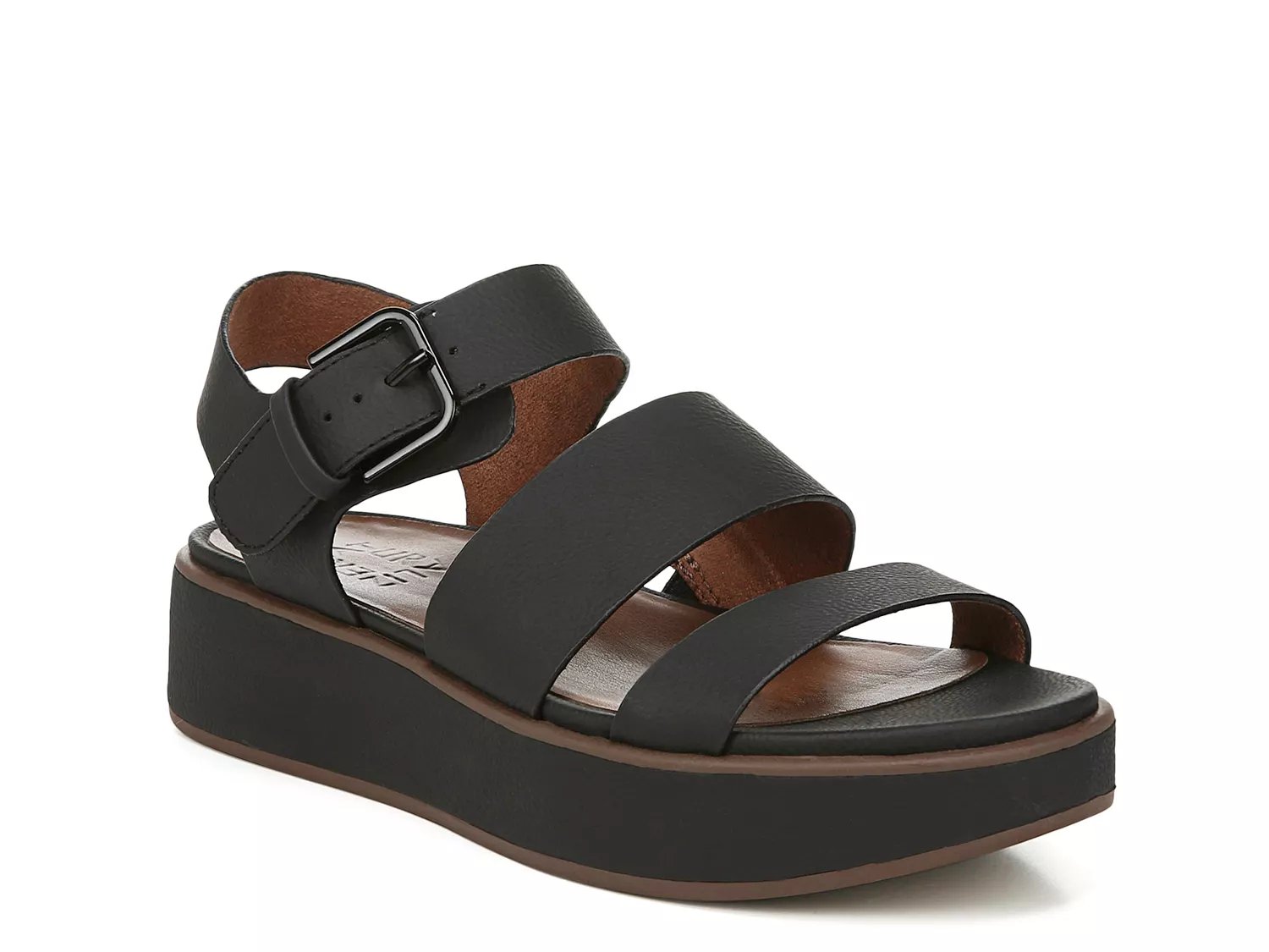 black platform sandals dsw