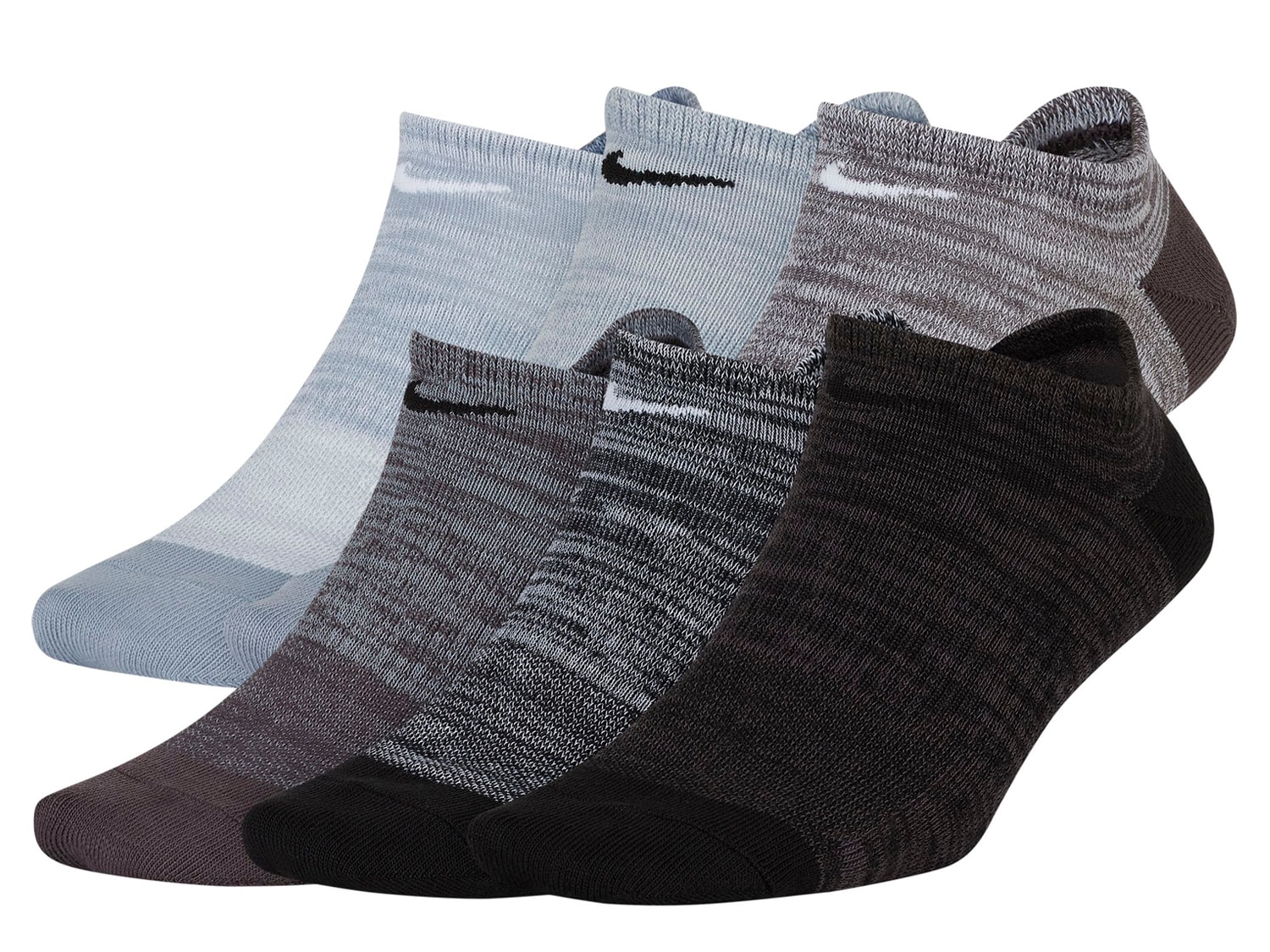 Nike Everyday Women's No Show Socks - 6 Pack - Free Shipping | DSW