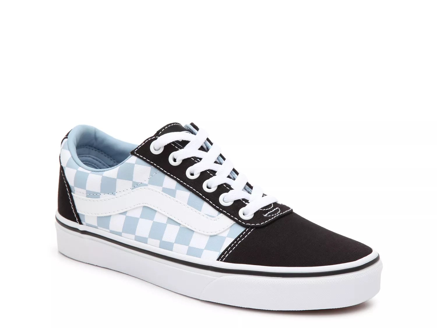 black vans dsw