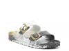 Women's Birkenstock Arizona Eva Waterproof Sandals | Metallic Silver | Size 41 | Rubber