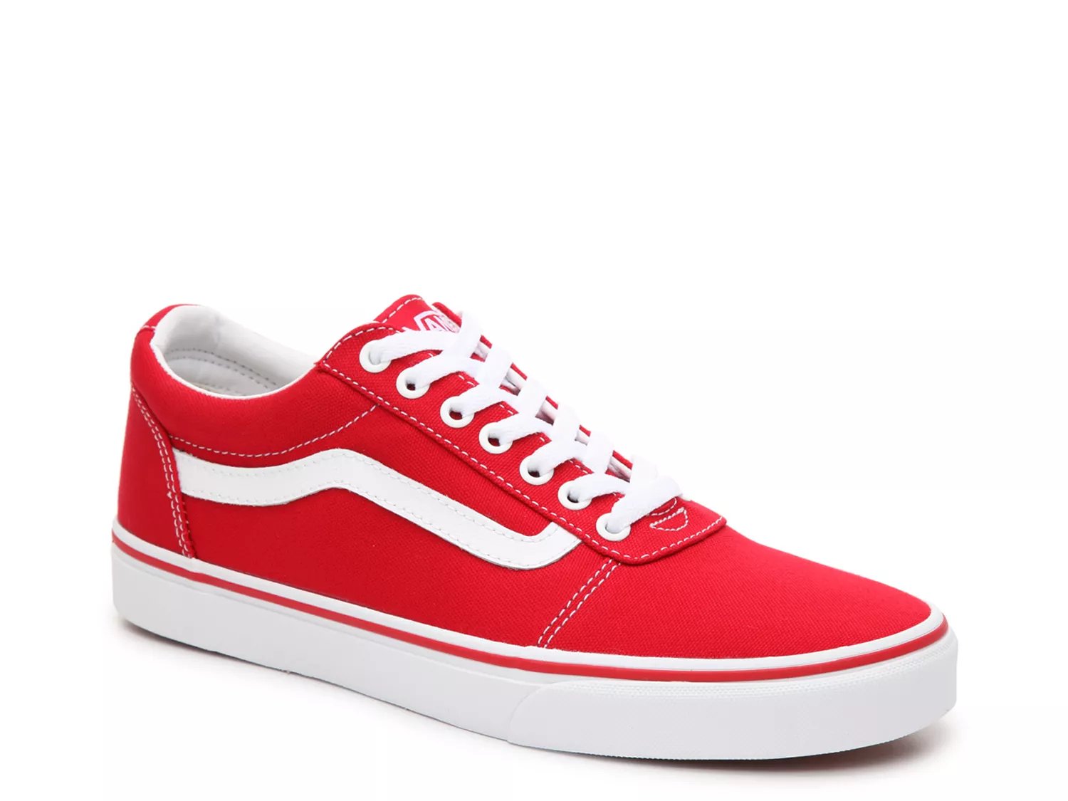 red sequin vans