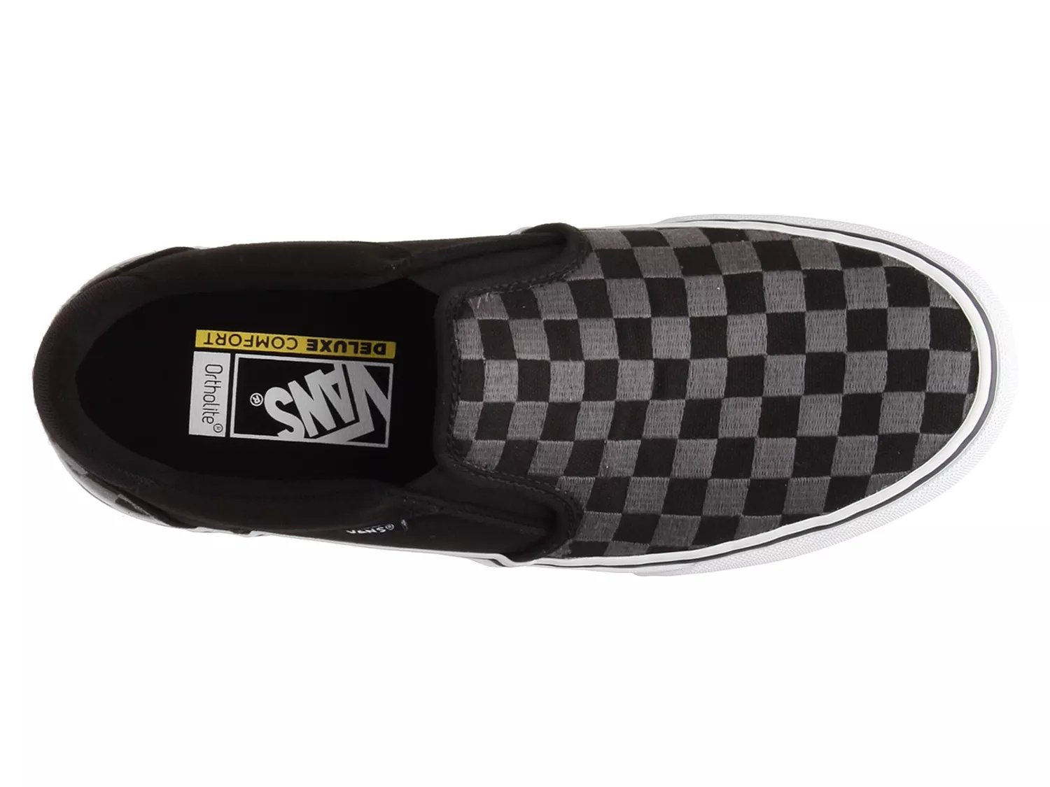 vans asher deluxe slip on