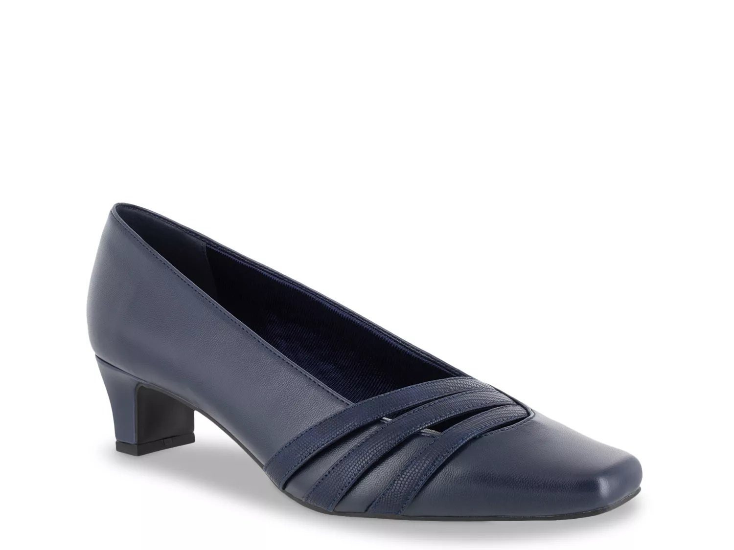 Easy Street Entice Pump | Women's | Navy | Size 6 | Pumps