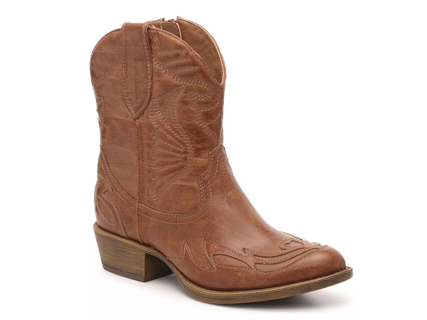 low heel womens cowboy boots