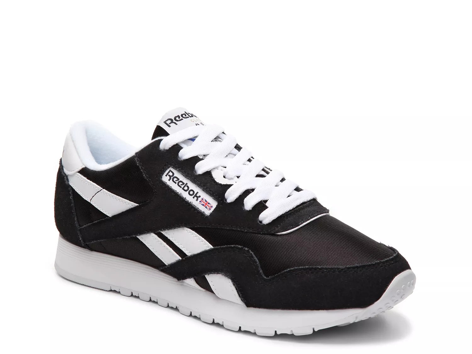 mens reebok classic nylon athletic shoe