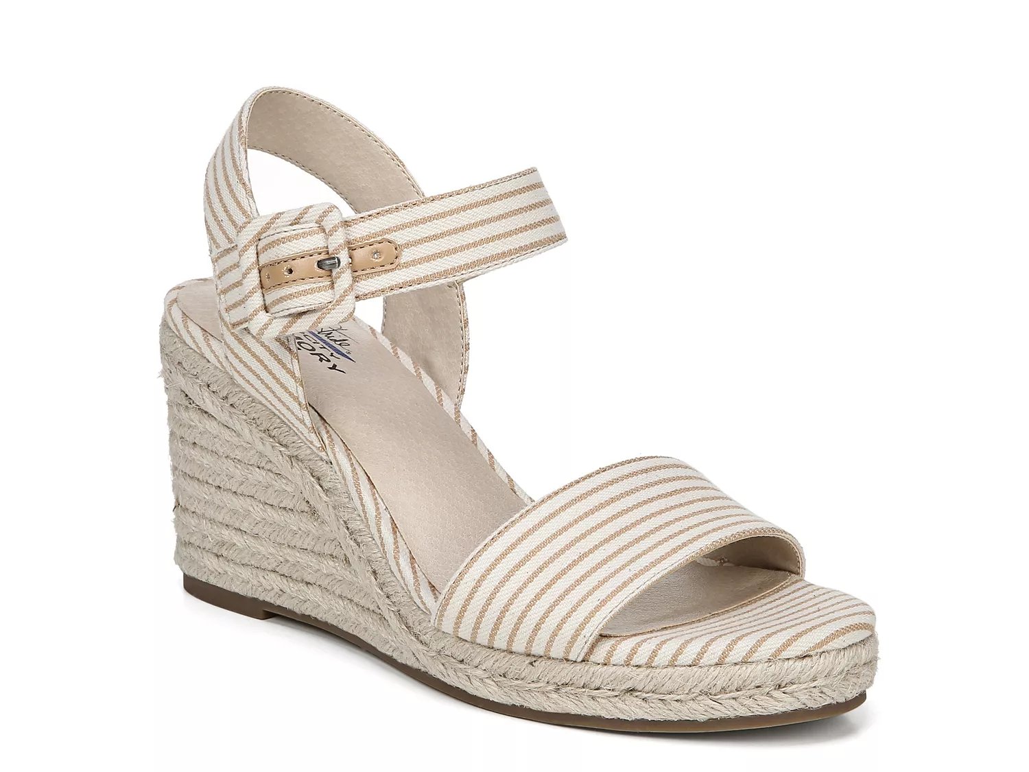 lifestride tango women's wedge sandals