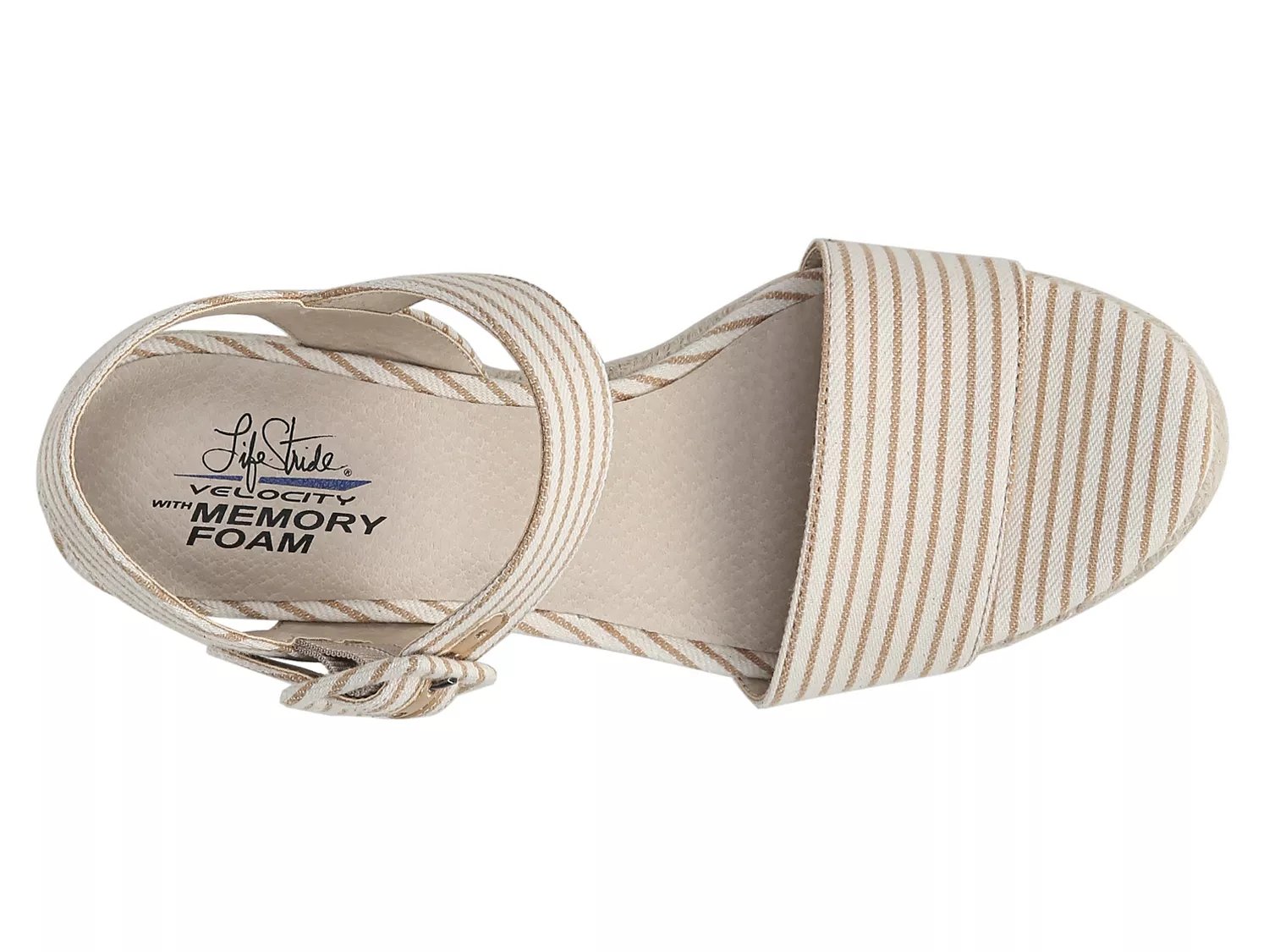 lifestride tango espadrille wedge sandal