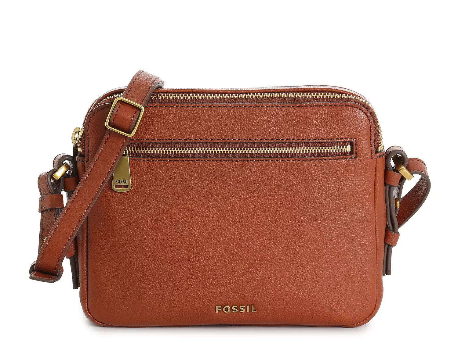 fossil karli leather crossbody bag