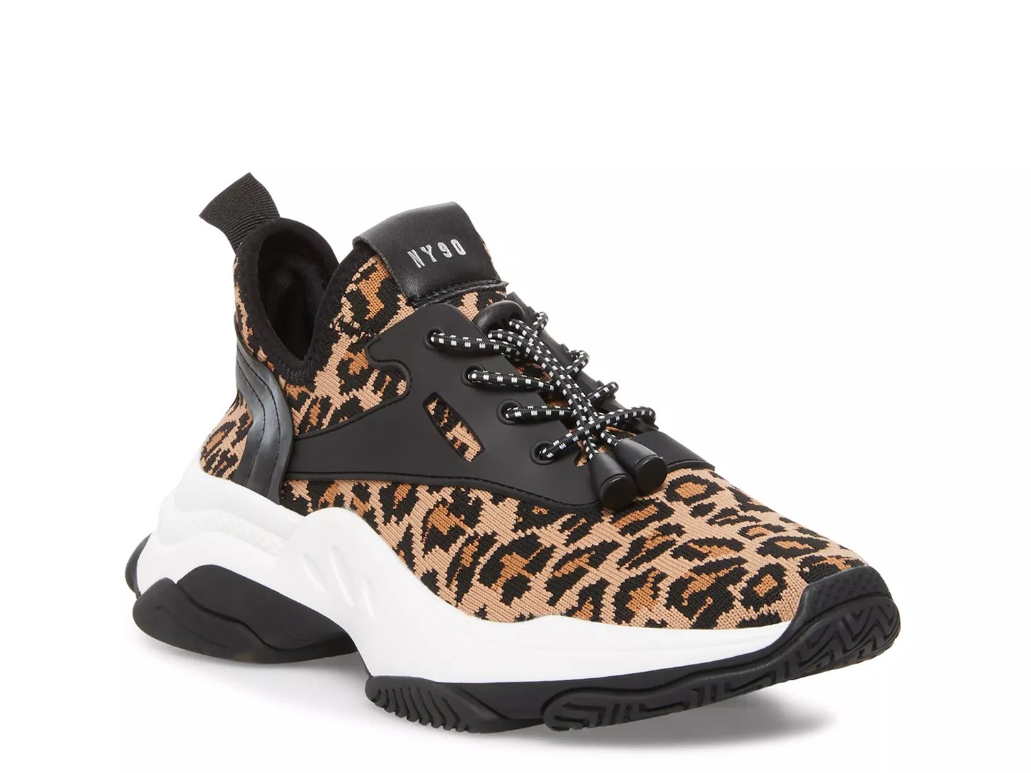 steve madden leopard tennis shoes