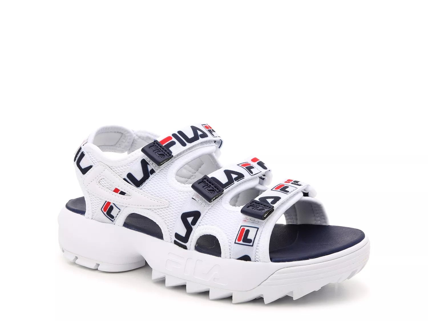 dsw fila sandals