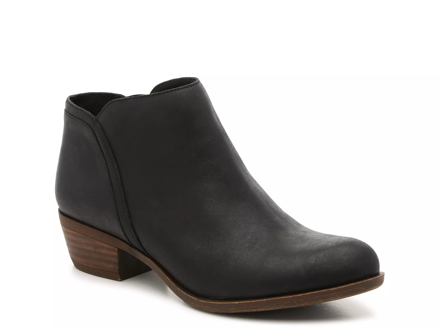 Lucky brand sale black booties dsw