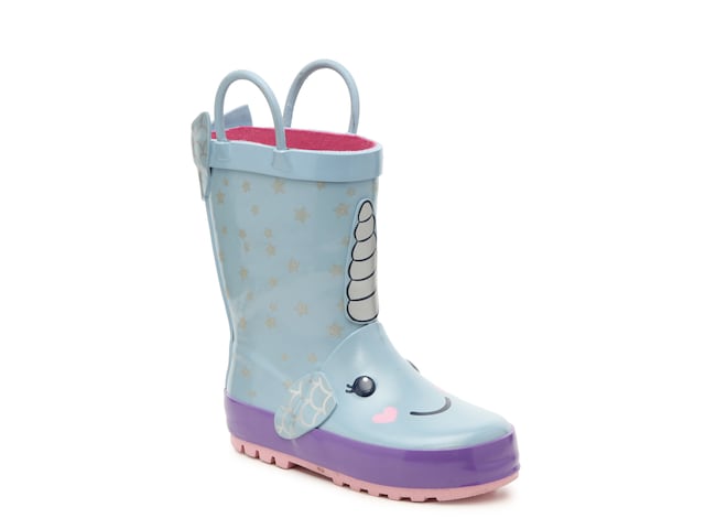 Olive & Edie Narwhal Rain Boot - Kids' - Free Shipping | DSW
