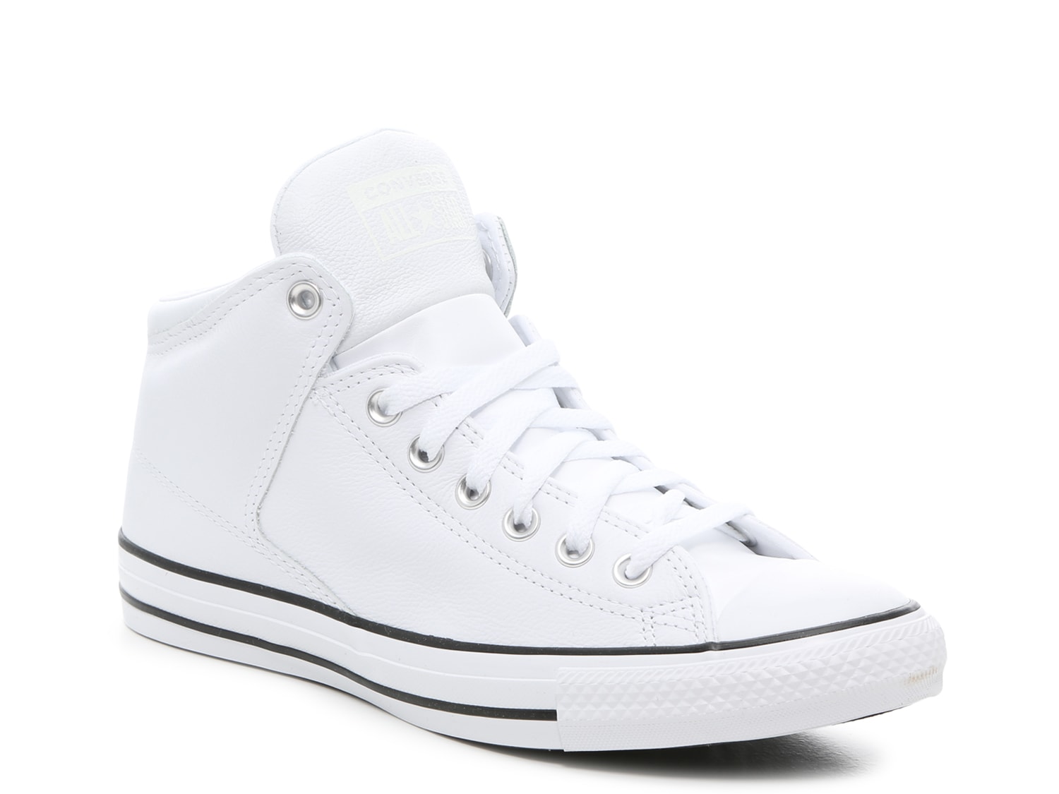 dsw white converse high tops