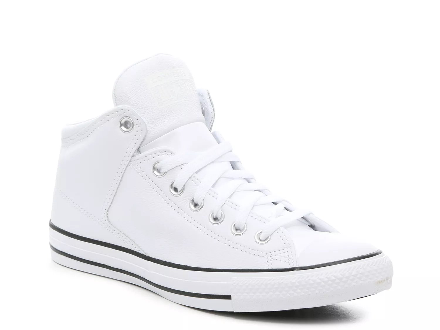 dsw white converse