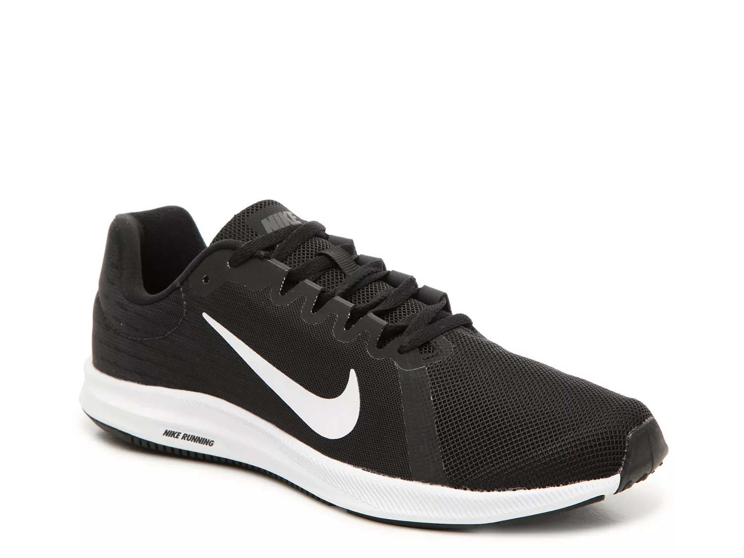 nike downshifter 8 black and white