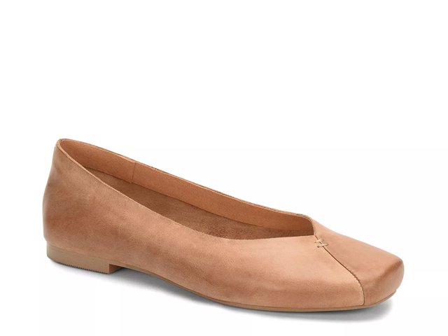 Dsw leather shop flats