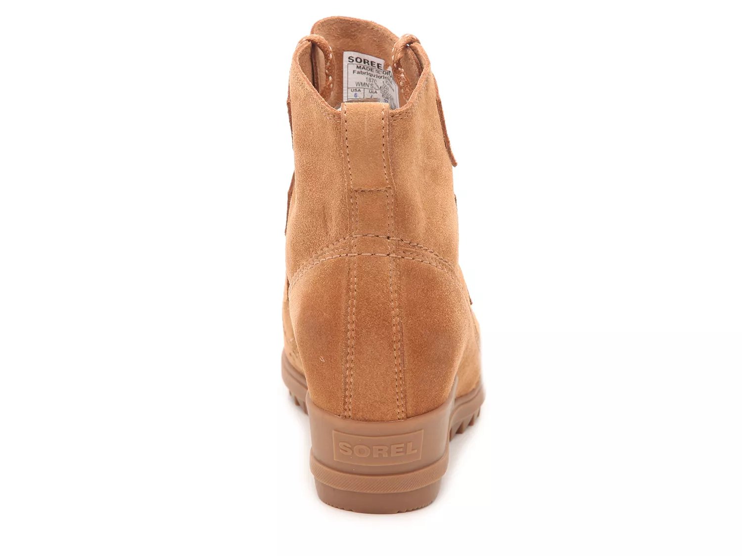 sorel evie wedge bootie