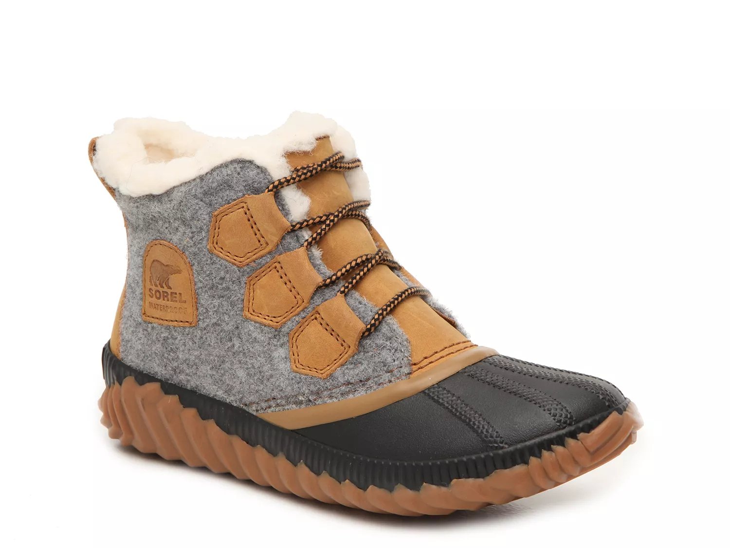 sorel short duck boots