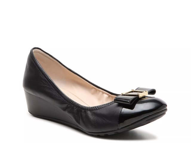 emory braided open toe wedge