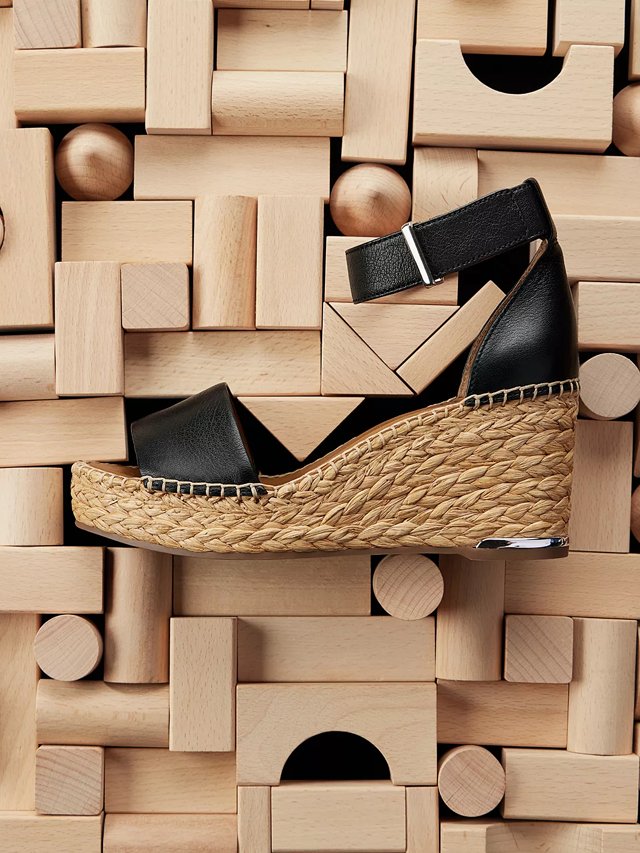 Franco Sarto Clemens Espadrille Wedge Sandal