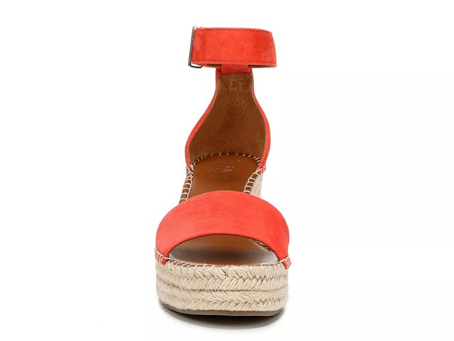 Saddle espadrille wedge sandals - The Spanish Sandal Company