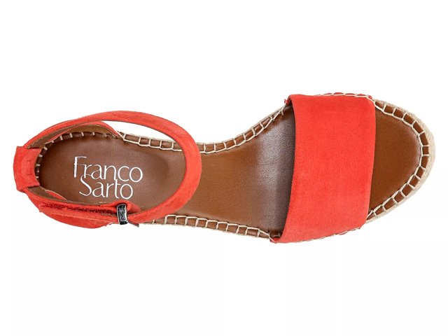 Saddle espadrille wedge sandals - The Spanish Sandal Company