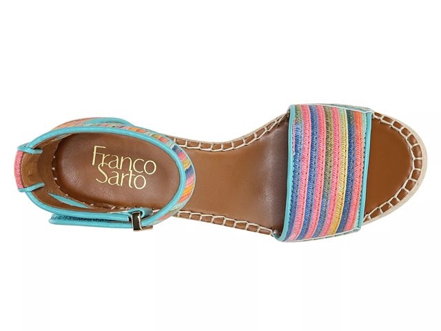 Franco Sarto Clemens Espadrille Wedge Sandal