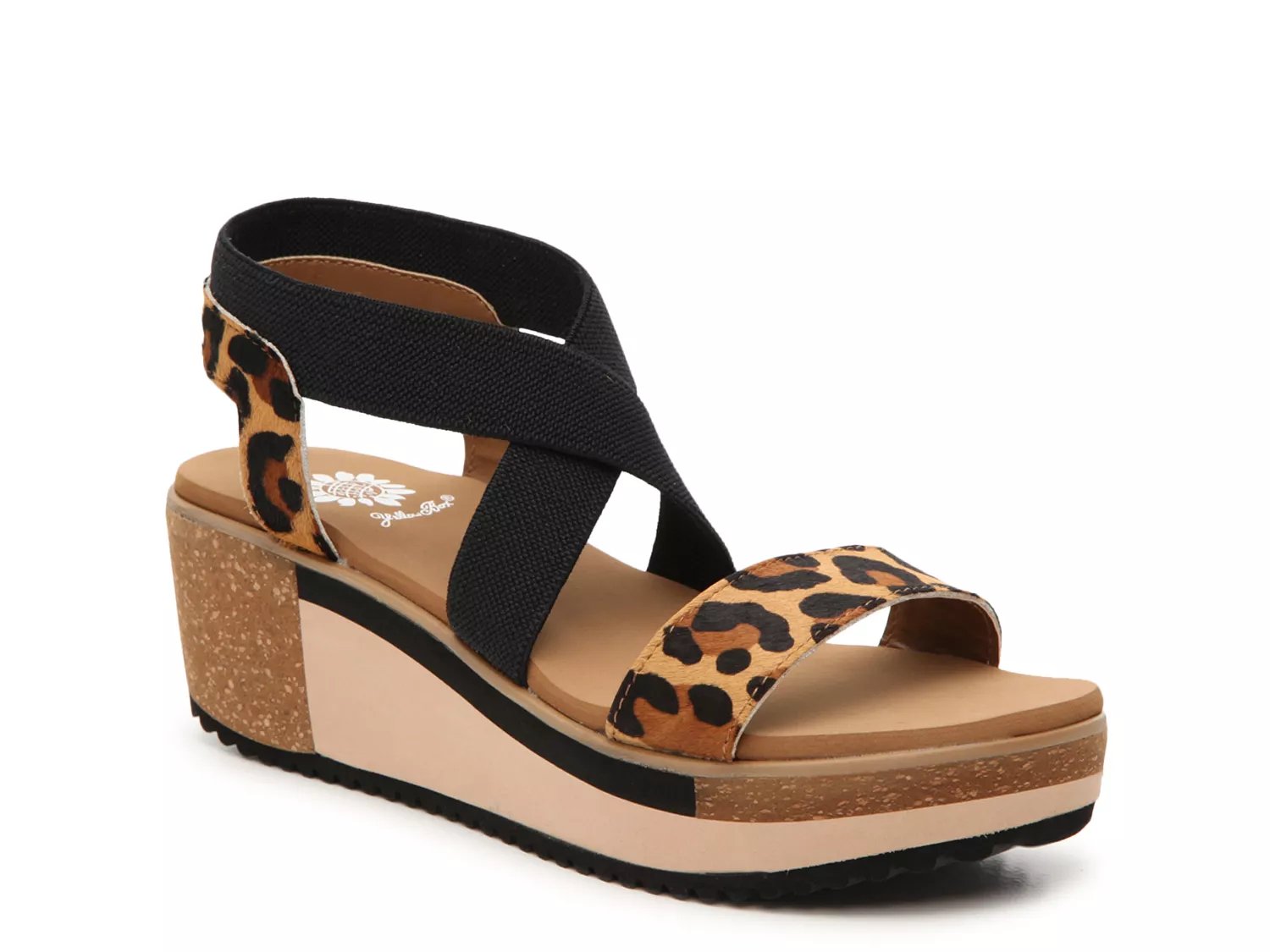 yellow box janalee wedge sandal