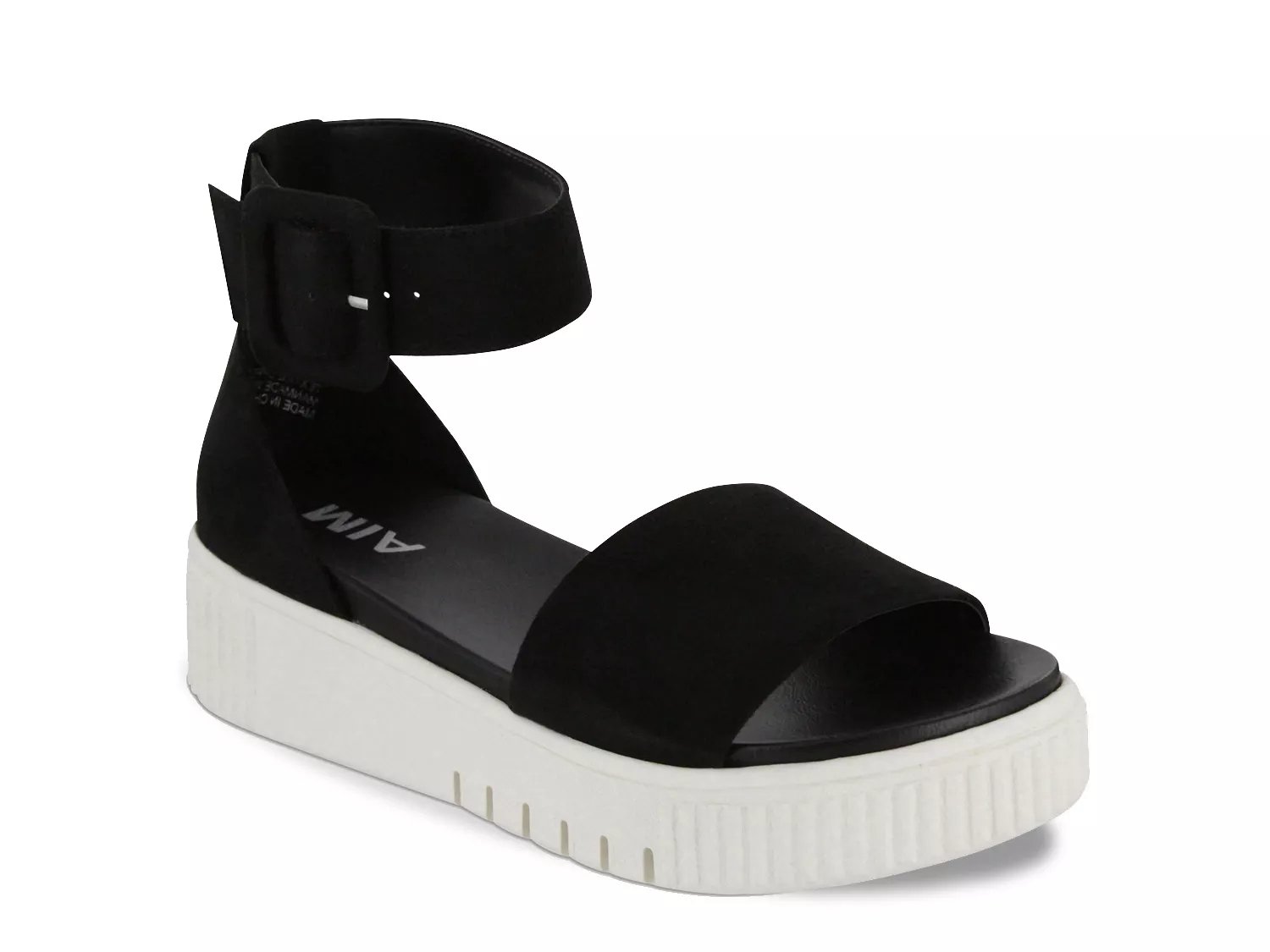 mia black sandals