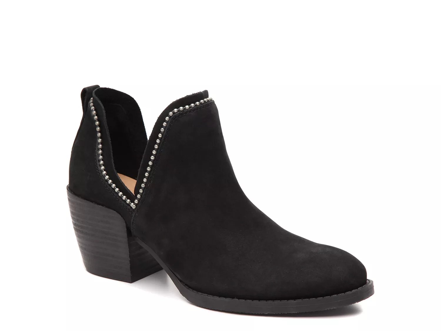 dsw black booties